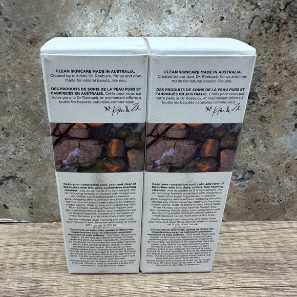 Lot Of 2 DR Roebuck’s KIBOSH Weightless Foaming Cleanser 3.38 fl oz/100ml - Picture 2 of 12